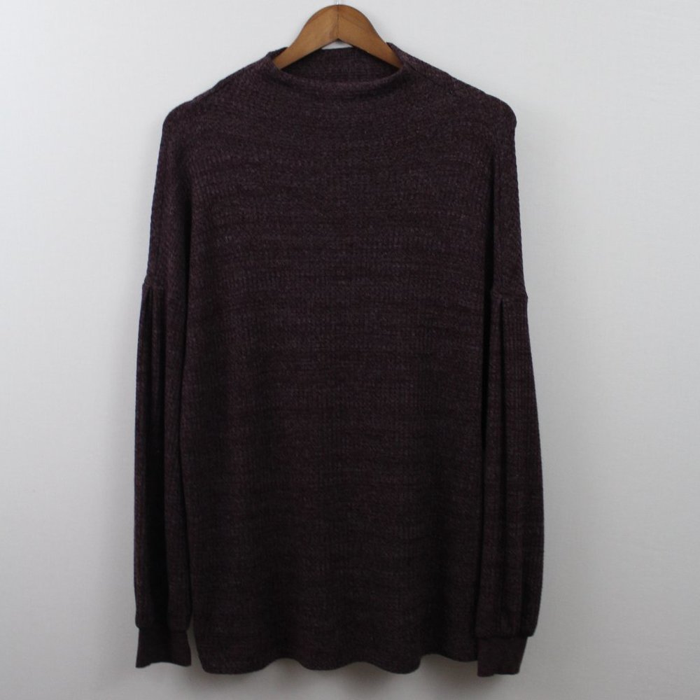 💥⬇️$30 Magaschoni Purple Long Sleeve Sweater Top